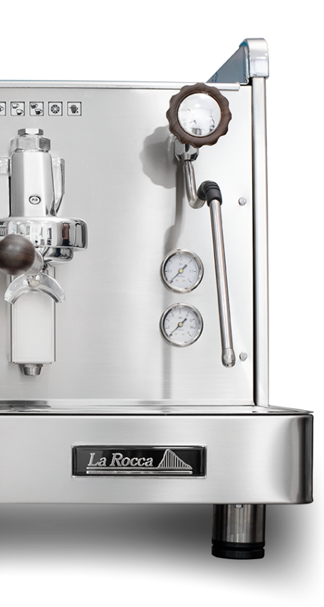 La Rocca Retro 2GR OPENBOX- Máquina de Café de Lujo para Conocedores con Tecnología Avanzada